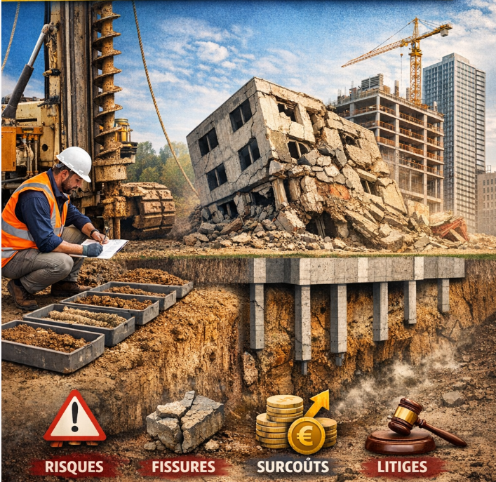 Étude géotechnique : une étape indispensable pour réussir votre projet de construction